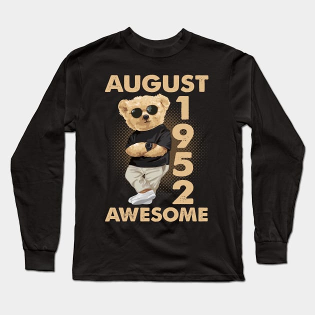 August 1952 Awesome Long Sleeve T-Shirt by octopath traveler floating island